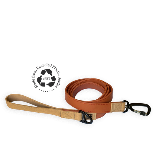 Terracotta Leash - Recycled Ripstop