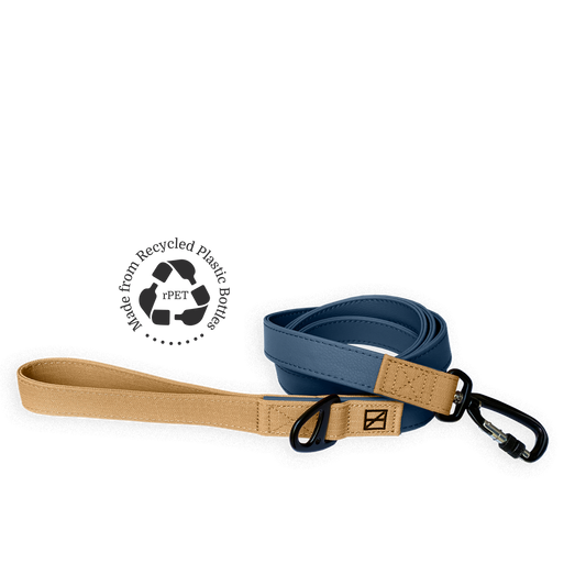 Great Lakes Blue Leash - Recycled Ripstop